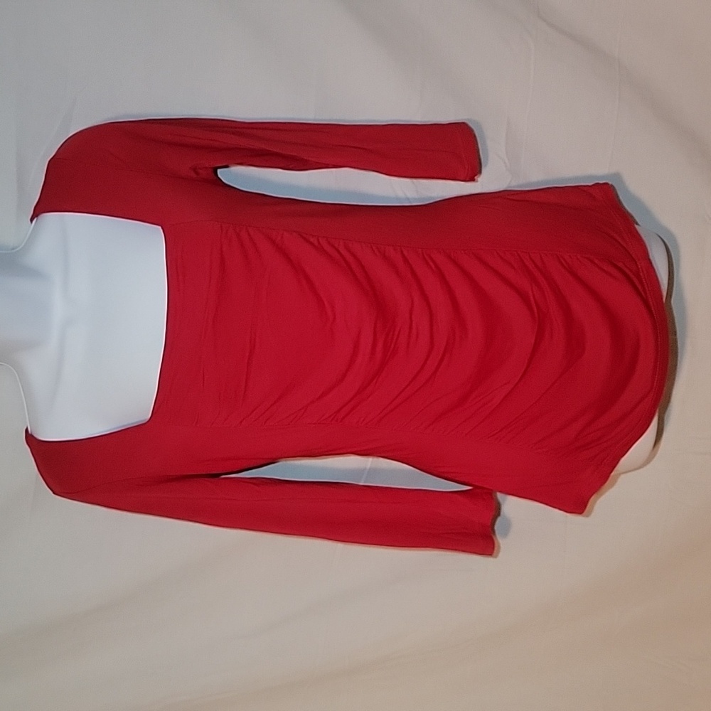 ICN xs red blouse